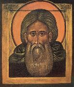 unknow artist The Archimandrite Zinon,Saint Sergius of Radonezh oil painting on canvas